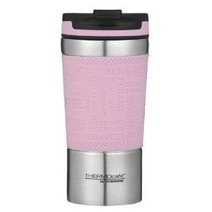 Thermos Thermocafe Vacuum Insulated Travel Coffee Cup 350ml Pink - ZOES Kitchen