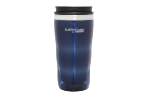 Thermos Thermocafe Travel Tumbler Stainless Steel Inner Plastic Outer 470ml - Blue - ZOES Kitchen
