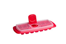 Load image into Gallery viewer, Cuisena Ice Cube Tray W/Lid - Red - ZOES Kitchen
