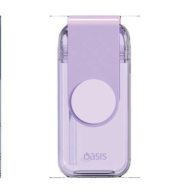 Oasis Kid's Tritan Juice Box with Straw 300ml - Lavender