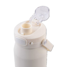Load image into Gallery viewer, Oasis Capri Ceramic Lined Stainless Steel Triple Wall Insulated Drink Bottle with Quick Release Lid 750ml - Alabaster