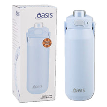 Load image into Gallery viewer, Oasis Capri Ceramic Lined Stainless Steel Triple Wall Insulated Drink Bottle with Quick Release Lid 750ml - Periwinkle