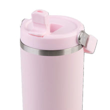 Load image into Gallery viewer, Oasis Stainless Steel Double Wall Insulated &#39;Voyager&#39; Carry Tumbler 900ml - Pink Lemonade