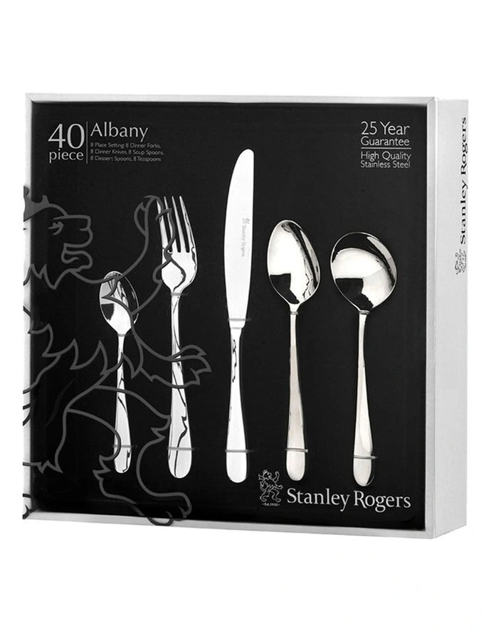 Stanley Rogers Albany 40 Piece Cutlery Set