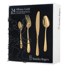 Load image into Gallery viewer, Stanley Rogers Albany 24 Piece Cutlery Set - Gold