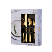 Load image into Gallery viewer, Stanley Rogers Albany 24 Piece Cutlery Set - Gold