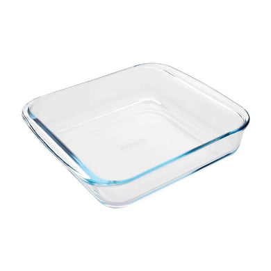 Pyrolux Glass Bakeware Square Baking Dish 24.6 x 21.8 x 5.1 cm/1.8L