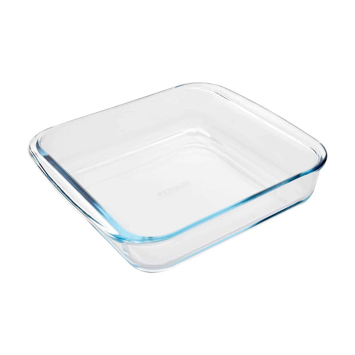 Pyrolux Glass Bakeware Square Baking Dish 24.6 x 21.8 x 5.1 cm/1.8L