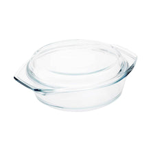 Load image into Gallery viewer, Pyrolux Glass Bakeware Round Casserole with Lid 29 x 25 x 11cm/2.5L