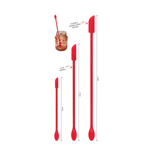 Avanti Silicone Jar Scrapers - 3 Piece Set