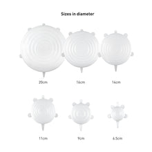 Load image into Gallery viewer, Avanti Silicone Food Covers - Set of 6