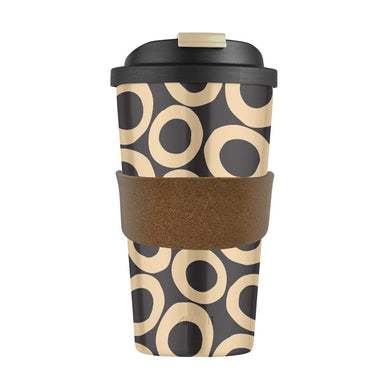 Karlstert Eco Bamboo Cup 420ml - Gold Circle - ZOES Kitchen