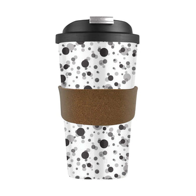 Karlstert Bamboo Fiber Cup With Corkband 420ml - Spotty - ZOES Kitchen
