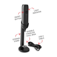 Load image into Gallery viewer, Avanti Rechargeable Milk Frother with Stand