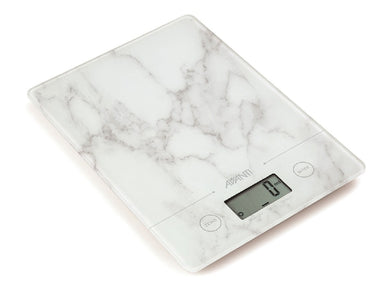 Avanti Compact Kitchen Scale - White Marble - ZOES Kitchen