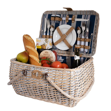 Avanti Picnic Basket 4 Person - Hampton - ZOES Kitchen