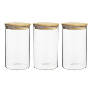 Ecology Pantry Round Canisters Set Of 3 - ZOES Kitchen