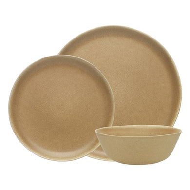 Ecology Malta Dinner Set 12pc - Caramel - ZOES Kitchen