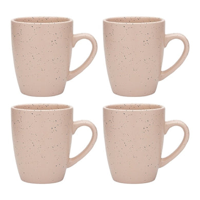 Porto Sands Mugs 320ml Set of 4 - Blush - ZOES Kitchen
