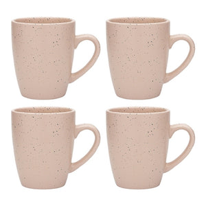 Porto Sands Mugs 320ml Set of 4 - Blush - ZOES Kitchen