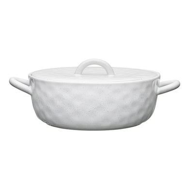 Ecology Speckle Casserole Dish 2L Milk - ZOES Kitchen