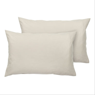 Ecology Dream Pillowcase Pair Stone - ZOES Kitchen