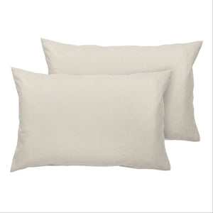 Ecology Dream Pillowcase Pair Stone - ZOES Kitchen