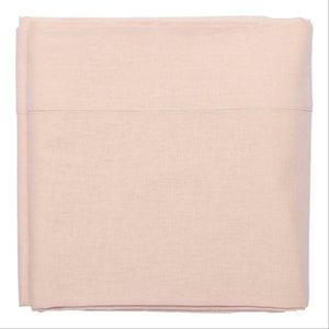 Ecology Dream Flat Sheet Queen Peach - ZOES Kitchen