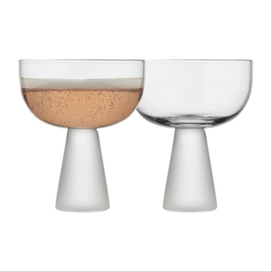 Ecology Lexington Set Of 4 Champagne Saucers 210ml - ZOES Kitchen