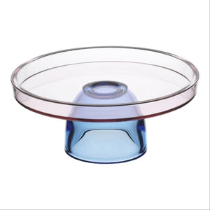 Ecology Gateaux Cake Stand 20cm - Pink/Blue - ZOES Kitchen
