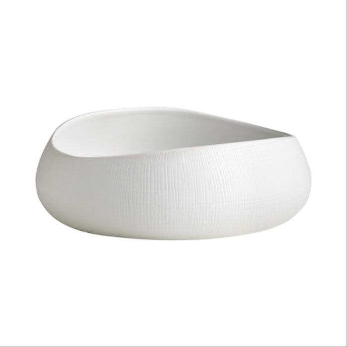 Ecology Bisque Round Bowl 29cm - White - ZOES Kitchen