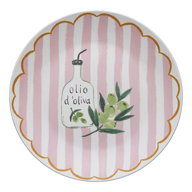 Porto Cucina Round Serving Platter 30cm - Olive