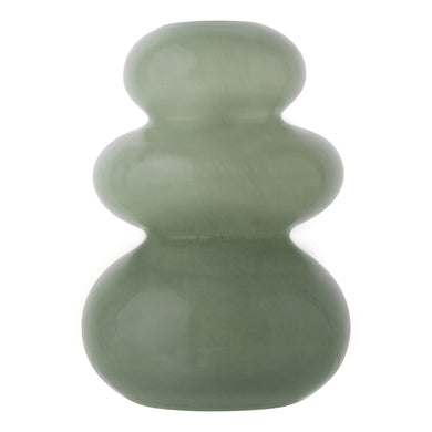 Ecology Pebble Vase 21cm - Opal Leaf