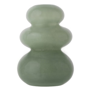 Ecology Pebble Vase 21cm - Opal Leaf