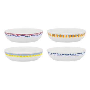 Porto Positano Dinner Bowls Mixed - Set of 4 