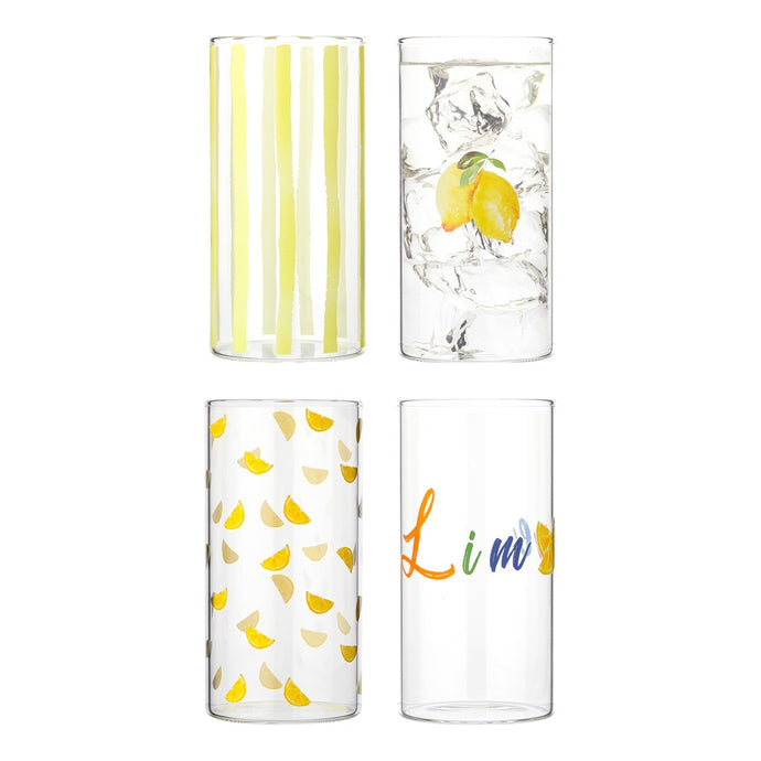 Porto Limone Hi Ball Tumblers 500ml - Set of 4