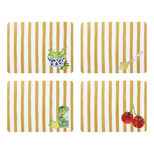 Load image into Gallery viewer, Porto Valentina Set of 4 Placemats 34x26.5cm - Vintage