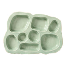 Load image into Gallery viewer, Ecology Selvedge Girl Dinner Platter - 29x21cm