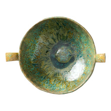 Load image into Gallery viewer, Ecology Fieldstone Footed Bowl with Handles 26cm - Verde