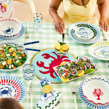 Load image into Gallery viewer, Porto Nautilus Beaded Placemat Crab