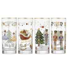 Load image into Gallery viewer, Ashdene Christmas Wonderland Set of 4 Hiball Tumbler Set