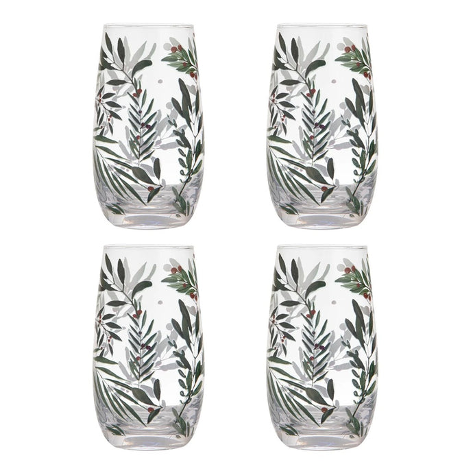 Ladelle Garland Highball Tumblers - Set of 4