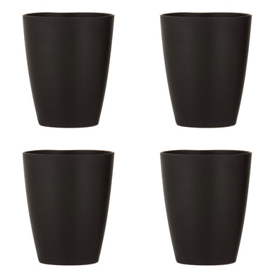 Ladelle Flinders Charcoal Tumbler - 4 Piece