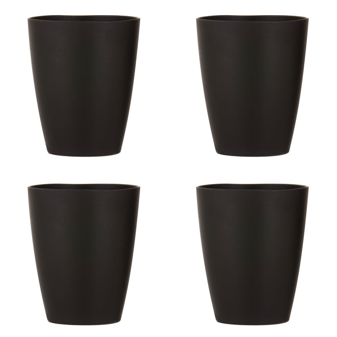 Ladelle Flinders Charcoal Tumbler - 4 Piece