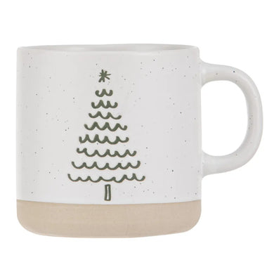 Ashdene Christmas Evergreen Waved Tree Mug