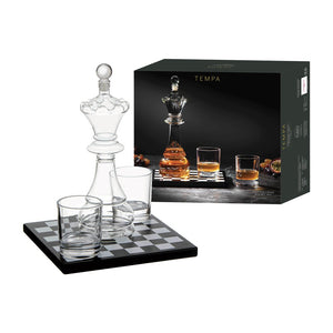 Tempa Preston Chess Whisky Set