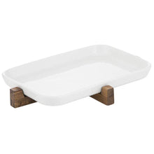 Load image into Gallery viewer, Ladelle Alto Oven To Table Flat Rib Dish with Trivet - 32cm