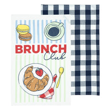 Load image into Gallery viewer, Ladelle Brightside 'Food' Kitchen Towel Assorted Designs - 2 Pack