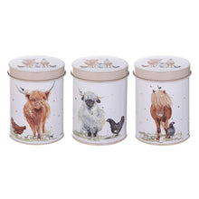 Load image into Gallery viewer, Ashdene Tinware Canister - Paddock Pals
