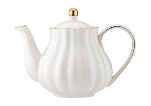 Ashdene Parisienne Amour Teapot - White - ZOES Kitchen